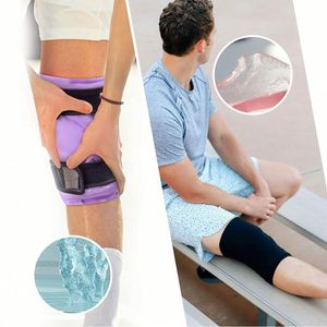 Genouillères de compression réutilisables et flexibles pour le soulagement de la douleur, idéales pour les voyages - Product Image 1
