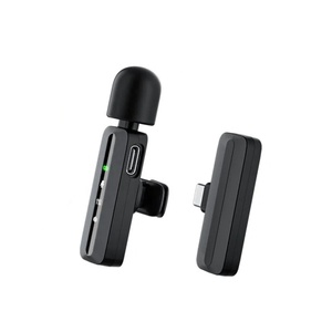 Xu Hướng Mới Vlog Ghi Âm Giọng Nói Clip 1 Trong 1 Mic Podcast Studio Thiết Bị 2 Trong 1 Lavalier Di Động Không Dây Ve Áo <span class=keywords><strong>Microphone</strong></span> - Product Image 3