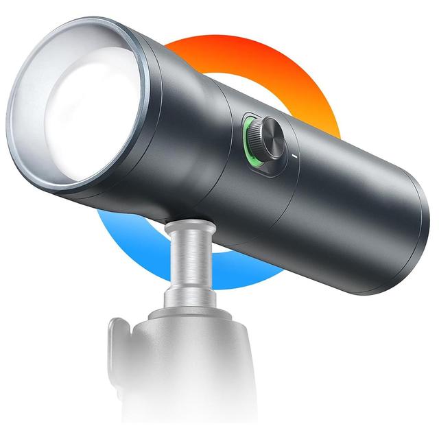 RGB LED Photography Flashlight 7500Mah 4 Color Fill Ambient Light W 20 Patterned Light Filters Video 4634