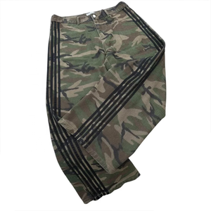 Jeans Baggy Retrò Y2K a Gamba Larga da Uomo, Pantaloni <span class=keywords><strong>Camouflage</strong></span> Ricamati a Righe Stile Harajuku, Alta Qualità, Hip Hop Streetwear - Product Image 2
