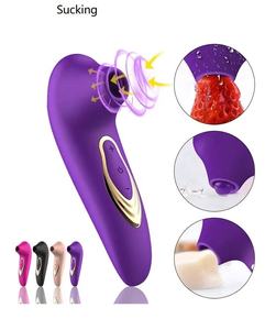 ไวเบรเตอร์สำหรับผู้หญิงเครื่องสั่นสำหรับผู้หญิงอุปกรณ์ช่วยตัวเองหัวนมคลิตอริสจิ๋มคลิตอริส - Product Image 3