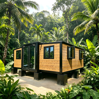 SKYLINE Casa Contenedor Expandible de 2 Dormitorios, Oficina Modular Pequeña, Lista para Habitar, Instalación Rápida, Bajo Precio, Acero