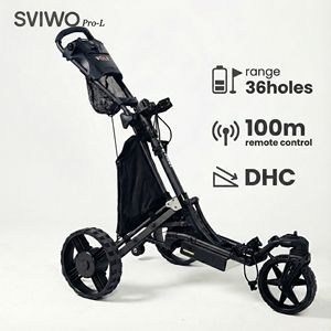 Chariot de golf électrique télécommandé Sviwo Pro-L 2025 36V DHC avec gyroscope 6 axes, suivi droit, chariot de golf motorisé 25 kg pour 36 - Product Image 1