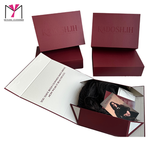 Caja Rígida para Pelucas KADOSHLI con Acabado Mate, Logotipo Personalizado con Estampado en Caliente, Forro de Satén con Cinta, Diseño Rectangular de Alta Gama - Product Image 6