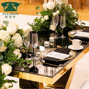 ชุดโต๊ะอาหารฐานสแตนเลสบนโต๊ะอาหารทำจากไม้เอ็มดีเอฟทรงสี่เหลี่ยมผืนผ้า - Product Image 6