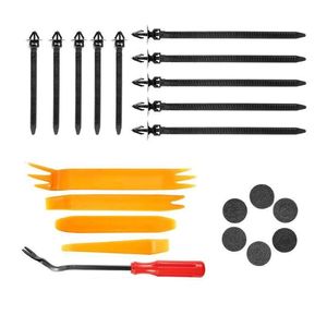 Automobile Boucle Carrosserie Pousser Clou <span class=keywords><strong>Rivet</strong></span> Porte Plaque Ornementale Snap Clip En Plastique Intérieur Design Accessoires - Product Image 2