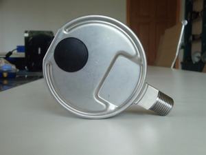 เกจวัดแรงดัน 4 นิ้ว 100 มม. SS316 5000 ปอนด์ต่อตารางนิ้ว โครงสร้างสแตนเลสทั้งหมด - Product Image 4