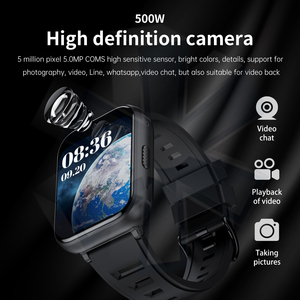 2023 Android thông minh đồng hồ 4G với 2.08 inch đầy đủ vòng màn hình lớn khe cắm thẻ Sim 4GB RAM 64GB ROM Wifi GPS 4G thông minh đồng hồ q668 - Product Image 4