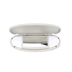 Cubierta para Espejo Retrovisor Mini Ovalado 51167361833 Gris Negro Beige ABS Duradero Accesorio para Visera de Coche - Product Image 1