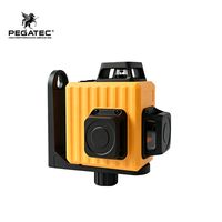Niveau laser vert 3D PEGATEC 12 lignes 360° °   Outil de mesure laser à ligne croisée auto-nivelant