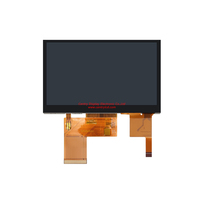 Papan PCB Pengontrol Antarmuka MCU SSD1963 dengan Layar Sentuh Kapasitif Resolusi 480*272 Ukuran 4,3 Inci