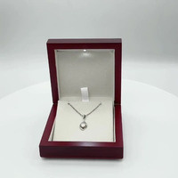 Boîte à bijoux en bois Led personnalisée de luxe en gros avec lumière Led pour boucles d'oreilles bagues colliers bracelets pendentifs boîtes emballage