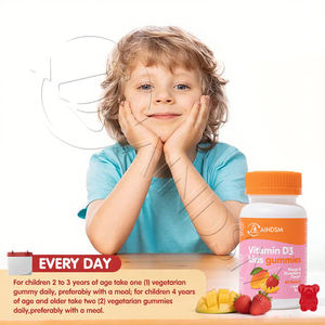 Gomitas de Vitamina D3 para Niños de Marca Privada con Certificación GMP, Sin Gelatina, Refuerzo Inmunológico, Gran Sabor - Product Image 6