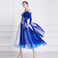 B-18417 Offre Spéciale Concurrence Salle De Bal Robe Personnalisé Américain De Haute Qualité Lisse Salle De Bal Concurrence Robe Pour Adultes