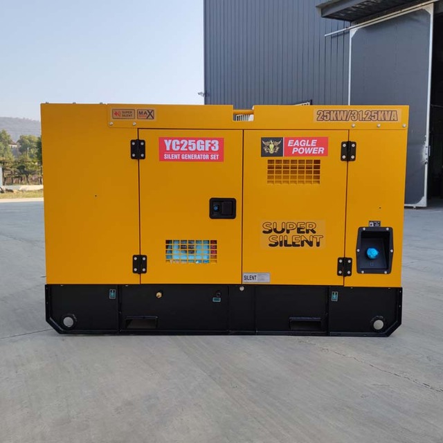 Eagle YC25GF3 3 Phase Diesel Generator with Remote Control Auto Start Water Cooled 380V