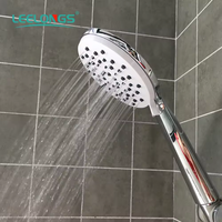 Ensemble de colonne de douche murale Leelongs avec pommeau de douche à main multifonction
