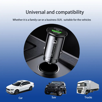 Fabrieksprijs Usb Type C Autolader Adapter 2 Usb-Poort 3.1a Smart Autolader Voor iPhone Mobiele Telefoons