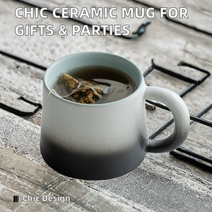 Taza de Cerámica Moderna y de Diseño Simple para Té/Café, Regalo de Alta Calidad para el Hogar/Negocio, Taza Elegante para Fiestas y Parejas - Product Image 3