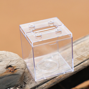 Relaxlines <span class=keywords><strong>Acrylic</strong></span> Aquarium Stackable Hộp văn phòng nhà bảng sử dụng Mini Aquarium Fish Tank - Product Image 6