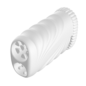 Juguete Sexual Masculino, Vibrador con Carga USB, 100% Impermeable, 10 Vibraciones, ABS, TPE, Silicona Suave, Alta Intensidad, Blanco - Product Image 4