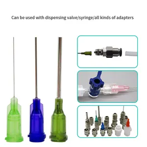 1Inch Pp Dispensing Needle With Blunt Plastic Dispensing Needle Veterinary Needles