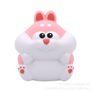 Pu Foam Cute Rabbit Slow <b>Rebound</b> Animal Toy For Kids 2-4 Years Unisex Fidget Toy - Product Image 1