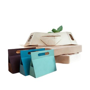 High Quality Recyclable Triangular Hand-held Magnetic Suction Paperboard <b>Box</b> logo One-piece Folding <b>Empty</b> <b>Box</b> Universal <b>Gift</b> <b>Box</b> - Product Image 3