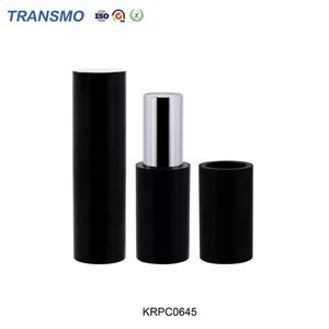 Tubos de Brillo Labial de Plástico Negro Esmerilado de 3 ml con Tapa de Rosca para Aplicación de Bálsamo Labial, Lápiz Labial y Rubor - Product Image 6