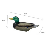 Décoys de canard en résine OEM pour la chasse en extérieur, leurres souples pour canards sauvages