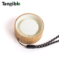 Bouteille d'eau portable anti-fuite en verre borosilicate haute performance, design sportif, écologique, avec logo personnalisé, capacité 500-600 ml, en bambou, modèle 2026