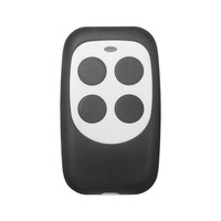 Télécommande universelle pour porte de garage 433 MHz - 4 touches pour portes de garage électriques et volets roulants