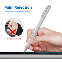 Stylet actif unique chinois 2025 pour Microsoft Surface Pro 3/4/5/6/7/Ordinateur portable Tablette tactile de dessin Pointes remplaçables Métal