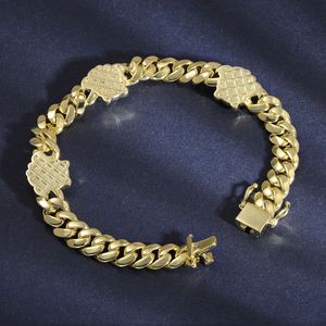 LEPAI Joyería de Moda Hip Hop, Collares de Moda, Collar Medusa, Cadena Cubana Mónaco de Latón Chapado en Oro para Hombre, Venta al por Mayor para Fiestas - Product Image 6