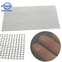 Maille tissée en acier inoxydable SS 304 316 316L, largeur disponible 300 400 500, pour filtre purificateur de fumée de cuisine de restaurant