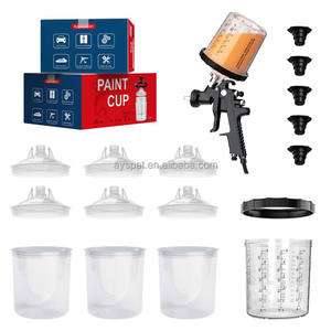 Vente en gros de pot de <span class=keywords><strong>peinture</strong></span> en plastique PP 850ml pour <span class=keywords><strong>pistolet</strong></span> de pulvérisation Outils de <span class=keywords><strong>pistolet</strong></span> de pulvérisation <span class=keywords><strong>Peinture</strong></span> de <span class=keywords><strong>carrosserie</strong></span> - Product Image 4