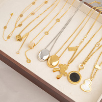 Collier élégant et polyvalent de luxe léger pour femme avec pendentif cœur en zircon en or 14 carats, chaîne à maillons, accessoire haut de gamme, ne ternit pas