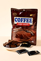 Ailika Brown Bag Pack Café Bonbons durs saveur sucrée Confiserie 168g/sac Vente en gros