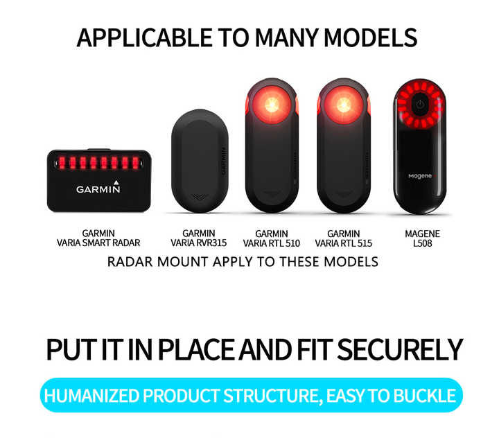 Zoegneer Support De Lampe En Alliage D'aluminium Support De Lumière De Selle De Vélo Support