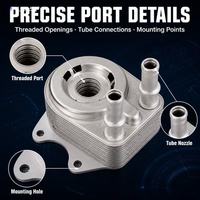 JVYI Nouveau refroidisseur d'huile pour Renault Peugeot 8200068115