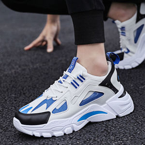 Chaussures de sport décontractées pour hommes, souples et respirantes, à lacets, avec empeigne en mesh, styles variés et très tendance - Product Image 4