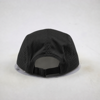 Topi Lari Snapback 5 Panel Bahan Nylon dengan Logo Reflektif Australia Camp Custom Trail Sport Hat