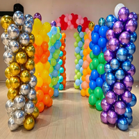 Ballons auto-gonflants de luxe, couleur personnalisée, pour mariage, banquet, événement portable, célébration, élite, déploiement rapide, émulsion premium