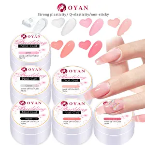 Nail non-stick hand extension glue pinch glue can carve Nail Art Beauty Fast Drying Nail Extension Acrylic Poly Gel for Manicure