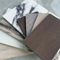 Panneaux de placage en bois de bambou carbonisé pour murs intérieurs et murs de fond TV – Feuilles décoratives en bois – Approvisionnement direct usine