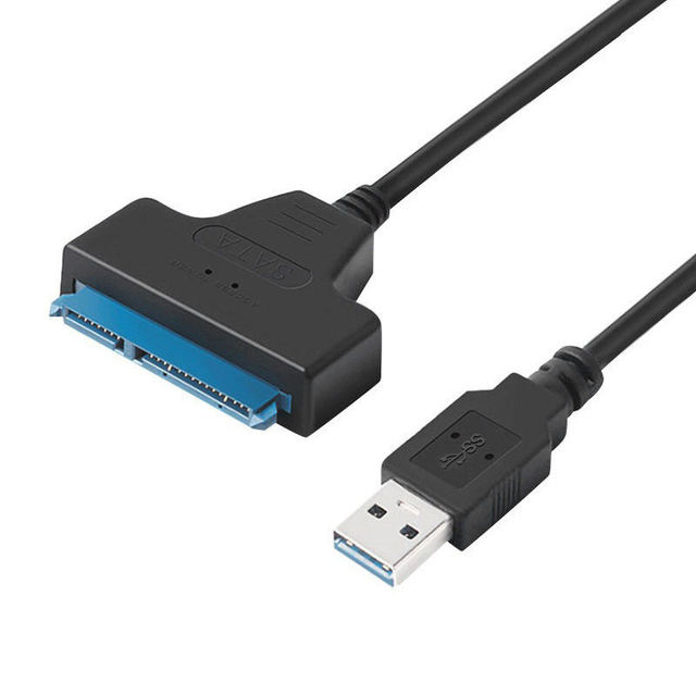 USB 3.0 Sata to Usb Converter Cable Plug and Play 5Gbps 2.5 Inch USB 3.0 to Sata Adapter Cable Sata Cable for Hard Disk