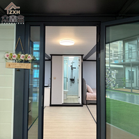 Maison conteneur extensible mobile Domus avec roues pour les voyageurs nomades et les solutions de logement portables