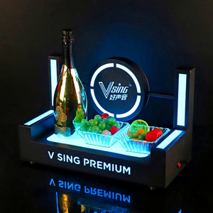 Wine Display Racks <b>LED</b> Bottle Presenter champagne Glorifier VIP Display Bottle Racks Stand for Night Club bar - Product Image 1