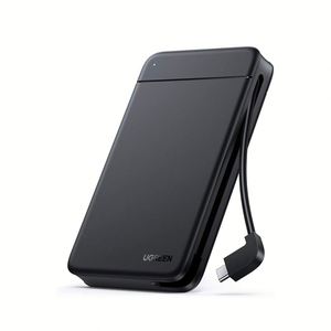Ugreen USB C ổ cứng bao vây USB 3.<span class=keywords><strong>1</strong></span> Gen <span class=keywords><strong>1</strong></span> để SATA III 5Gbps cho 2.5 inch SSD & HDD 9.5mm 7mm Ổ cứng gắn ngoài trường hợp - Product Image 1
