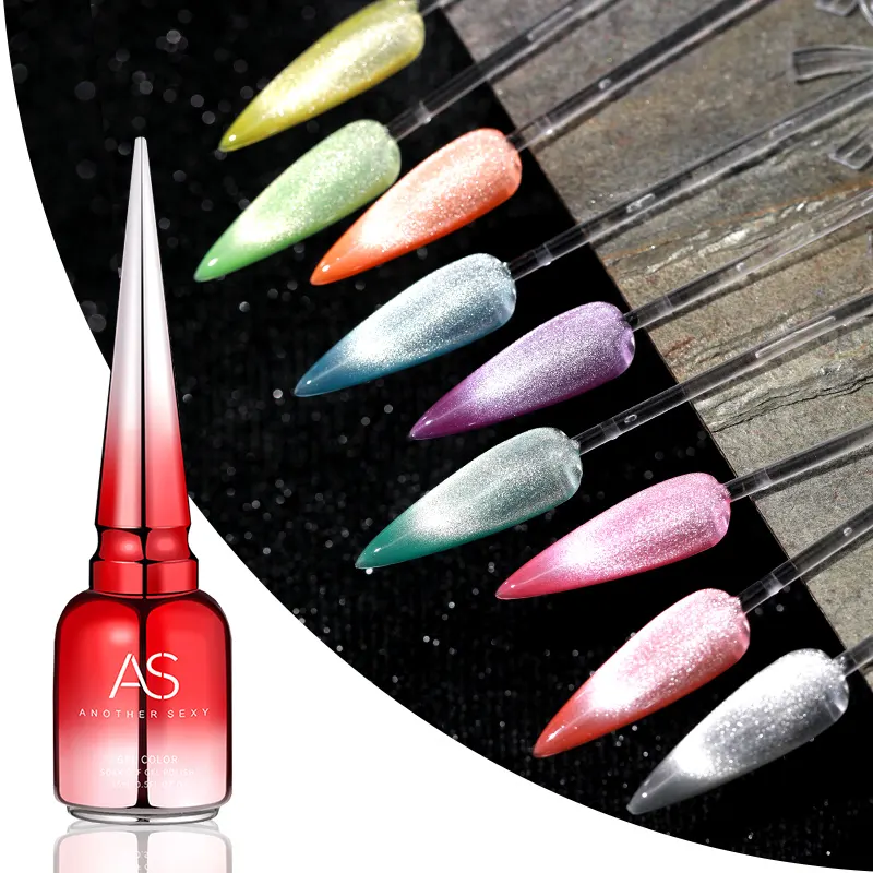 AS Neon Glow In The Dark Nail Polish Pastel Spring Summer Macaron Candy Sweet Color Gel Polish