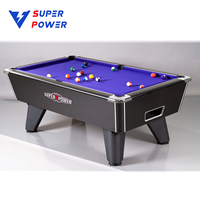 Table de piscine commerciale en velour, usage par pièces, 7 pieds, 8 pieds pour Bar